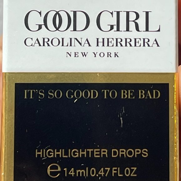 Carolina Herrera Good Girl Highlighter Drops, Box, NEW - Full Size 14 ml - Picture 5 of 9
